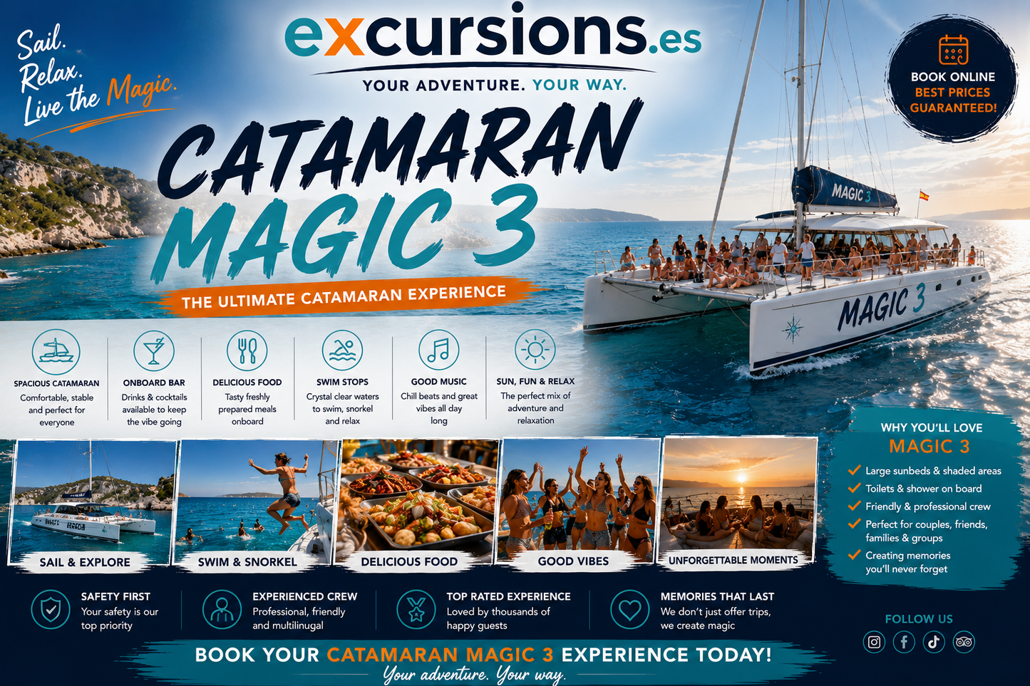 Catamaran magic 3